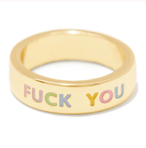 F You Ring - Millo Jewelry