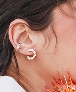 Load image into Gallery viewer, SIMPLE FULL DIAMOND EAR CUFF - Millo Jewelry
