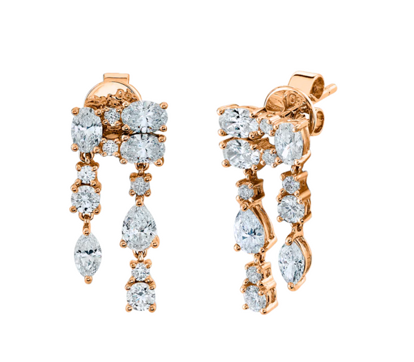 DIAMOND MAYA EARRINGS - Millo Jewelry