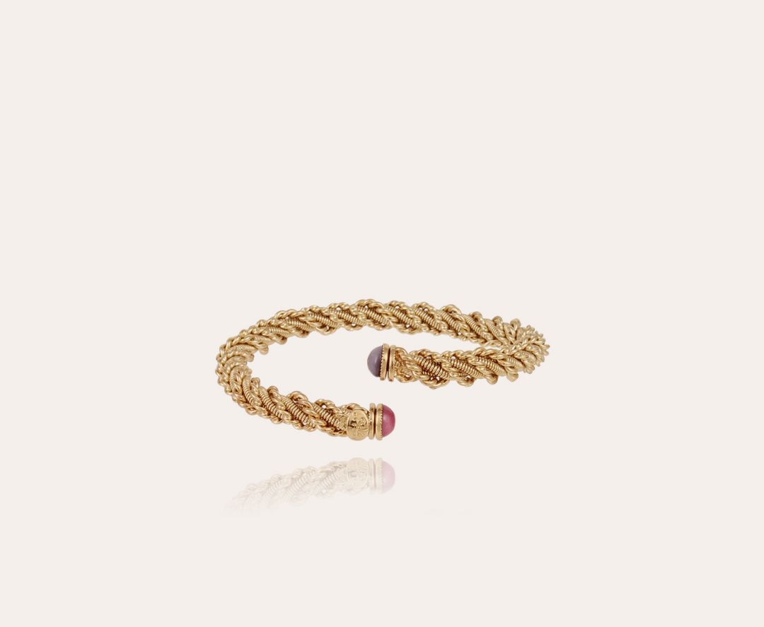 Bracelet Bonnie cabochons gold - Millo Jewelry