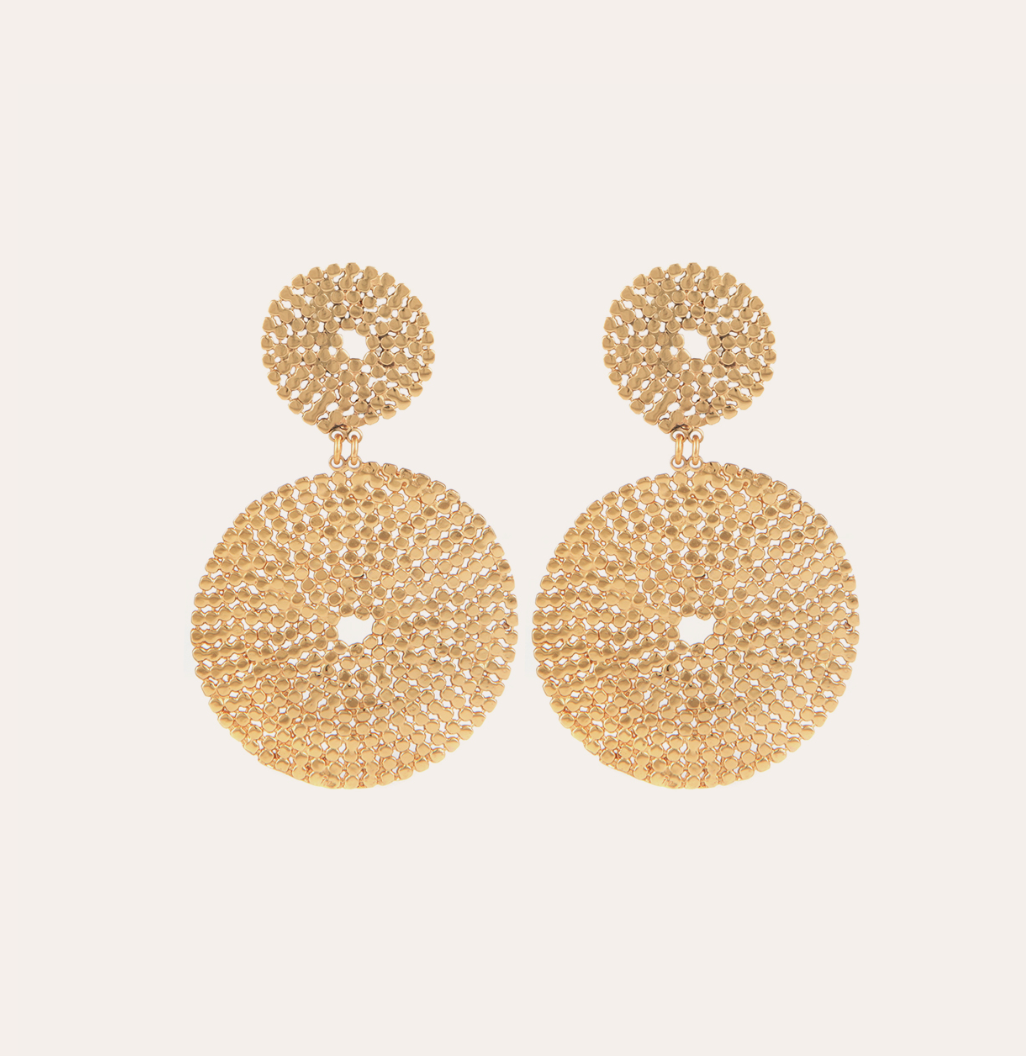 Onde Lucky earrings gold - Millo Jewelry