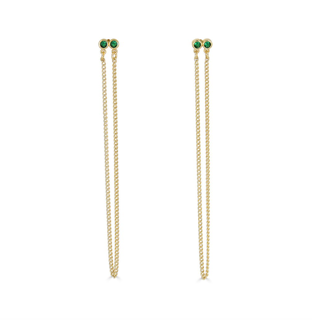 Paige Chain Earrings - Millo Jewelry