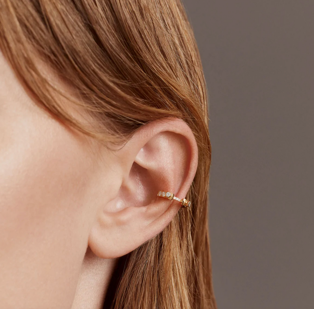 ETERNITY TUXEDO EAR CUFF - Millo Jewelry