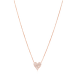 Load image into Gallery viewer, DOUBLE SIDED REVERSIBLE HEART NECKLACE - Millo Jewelry
