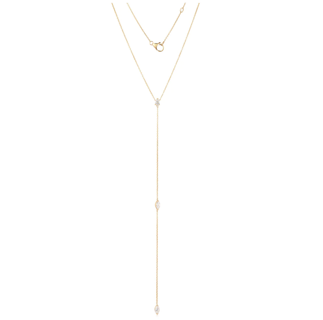 3 PIECE DIAMOND LARIAT - Millo Jewelry