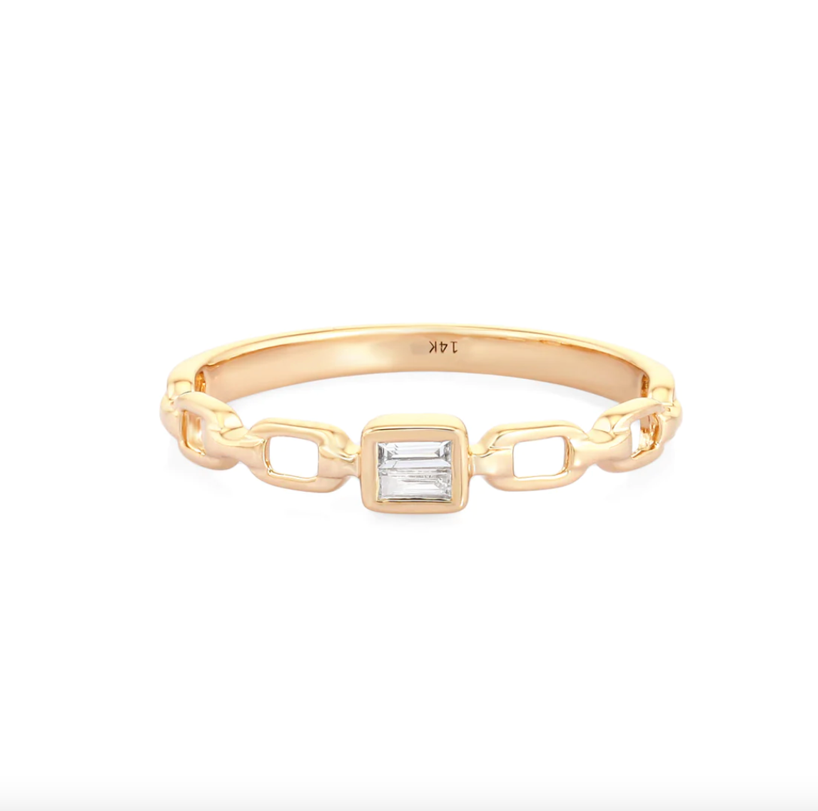 DIAMOND CENTER RING - Millo Jewelry