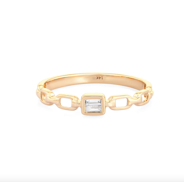 DIAMOND CENTER RING - Millo Jewelry