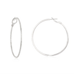Load image into Gallery viewer, LARGE THIN DIAMOND INSIDE OUT HOOPS - Millo Jewelry
