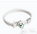 Load image into Gallery viewer, TENNIS GREEN LEATHER BRACELET - Millo Jewelry
