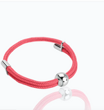Load image into Gallery viewer, TENNIS BALL PINK CORD BRACELET - Millo Jewelry
