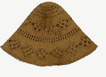 Load image into Gallery viewer, Monogram-embellished Knitted Bucket Hat - Millo Jewelry
