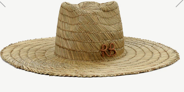 Monogram-embellished Fedora - Millo Jewelry