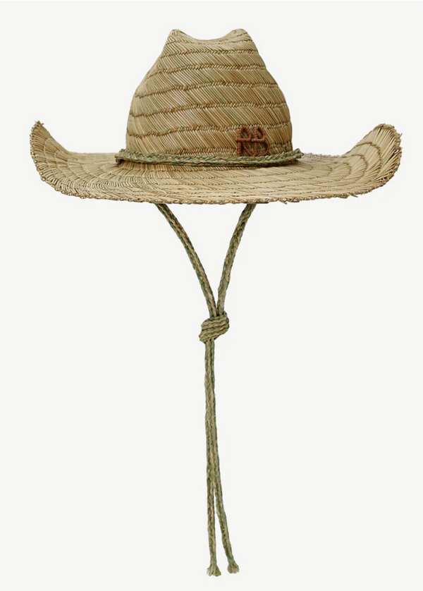 Monogram-embellished Cowboy Hat - Millo Jewelry