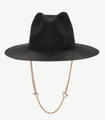 Load image into Gallery viewer, Chain Strap Fedora Hat - Millo Jewelry
