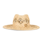 Load image into Gallery viewer, Monogram-embellished Fedora Hat - Millo Jewelry
