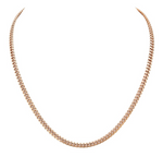 Load image into Gallery viewer, 14K ROSE GOLD MIAMI CUBAN LINK NECKLACE - Millo Jewelry

