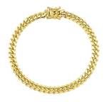 Load image into Gallery viewer, 14K YELLOW GOLD MIAMI CUBAN LINK BRACELET - Millo Jewelry
