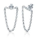 Load image into Gallery viewer, Bar loop earring - Millo Jewelry