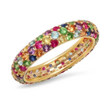 Load image into Gallery viewer, Multi colored Domed Ring - Millo Jewelry
