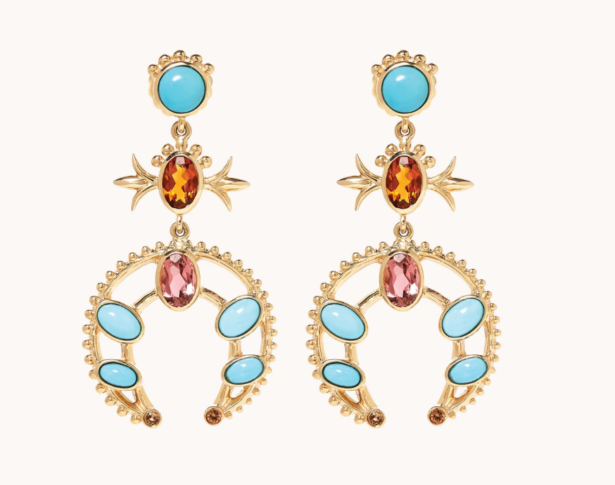 Squash Blossom Earrings - Millo Jewelry