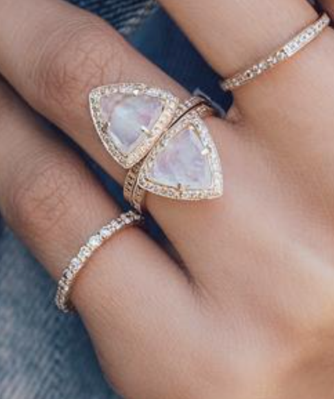 Raised Pyramid Ring - Millo Jewelry