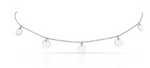 Load image into Gallery viewer, 5 Disk Adjustable Choker 14K - Millo Jewelry
