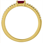 Load image into Gallery viewer, The Julia- Ruby - Millo Jewelry