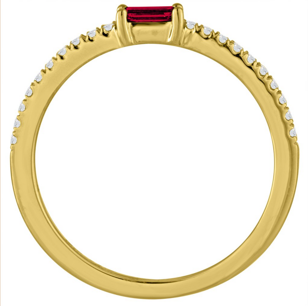 The Julia- Ruby - Millo Jewelry
