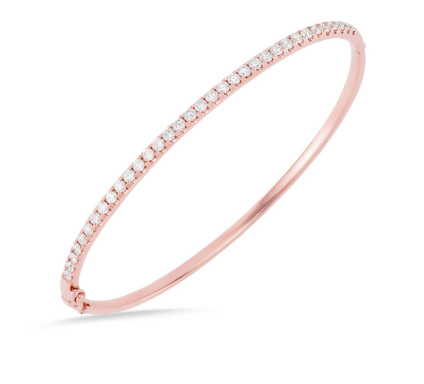 Classic Diamond Bangle - Millo Jewelry