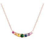 Load image into Gallery viewer, Rainbow Cinderela Necklace - Millo Jewelry