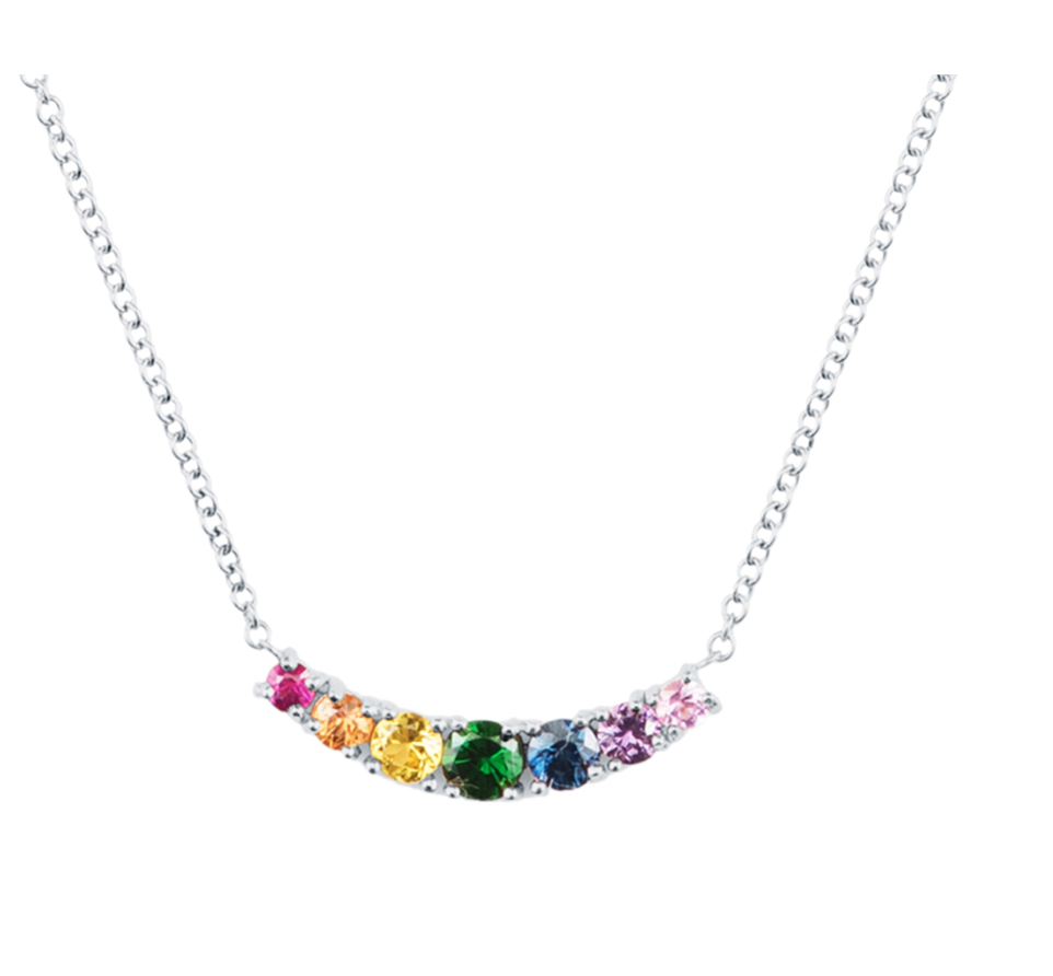 Rainbow Cinderela Necklace - Millo Jewelry