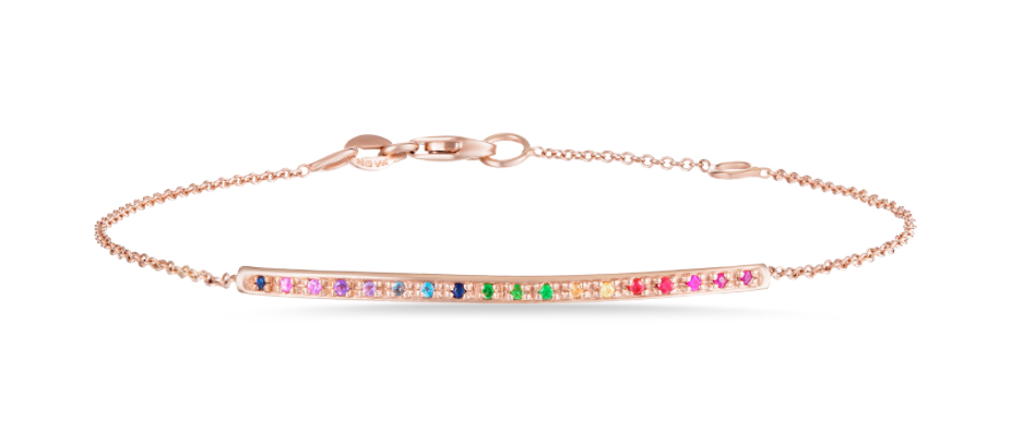 Rainbow Superfine Bracelet - Millo Jewelry