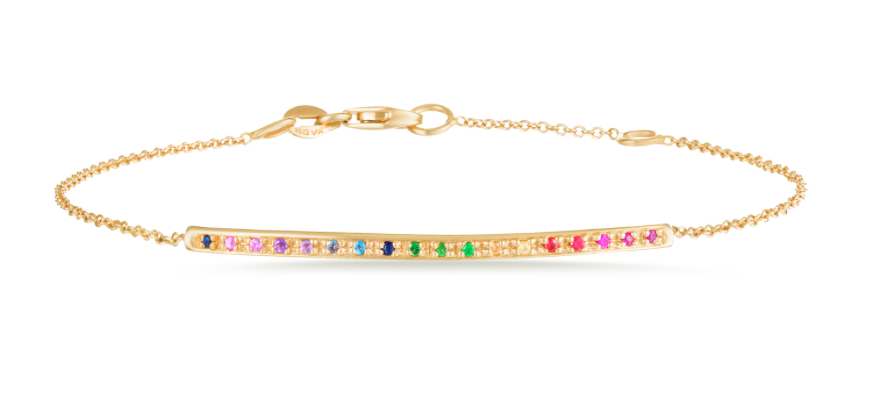 Rainbow Superfine Bracelet - Millo Jewelry