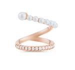 Load image into Gallery viewer, Pearl Arabesque Ring - Millo Jewelry