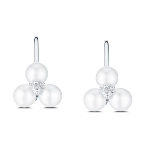 Tri Pearl Earrings - Millo Jewelry