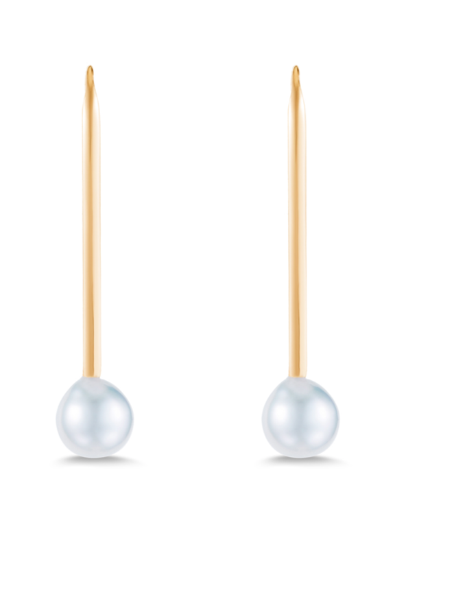 Pearl Stick Earrings - Millo Jewelry