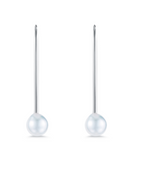 Load image into Gallery viewer, Pearl Stick Earrings - Millo Jewelry

