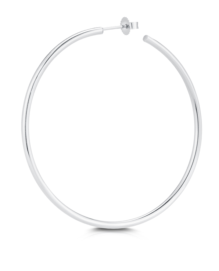 5cm Tube Hoops - Millo Jewelry