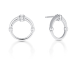 Load image into Gallery viewer, Mini Dharma Hoops - Millo Jewelry
