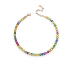 Load image into Gallery viewer, Rainbow Eternity Necklace - Millo Jewelry