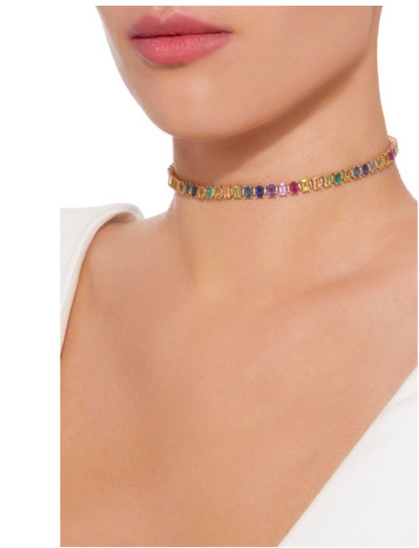 Rainbow Eternity Necklace - Millo Jewelry