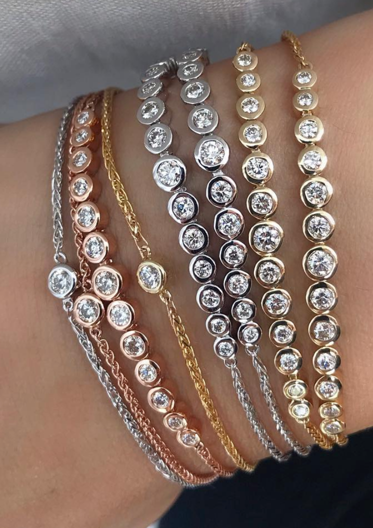 Diamond Bolo Bracelet - Millo Jewelry