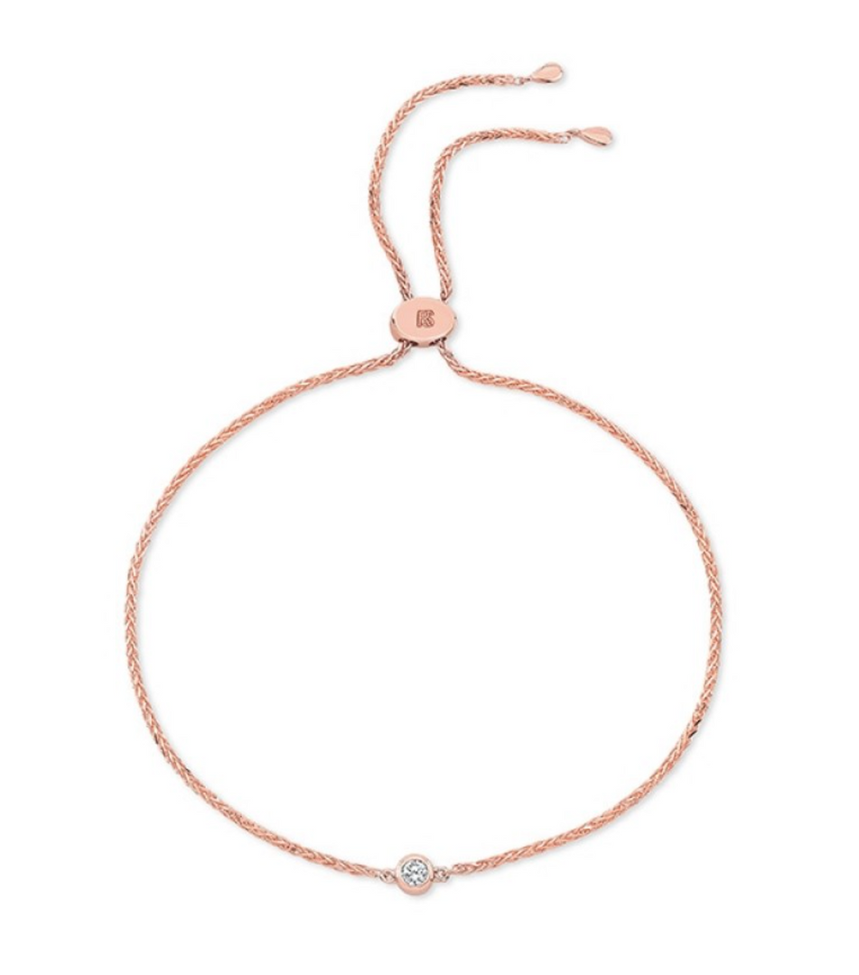 Single Diamond Bolo Bracelet - Millo Jewelry