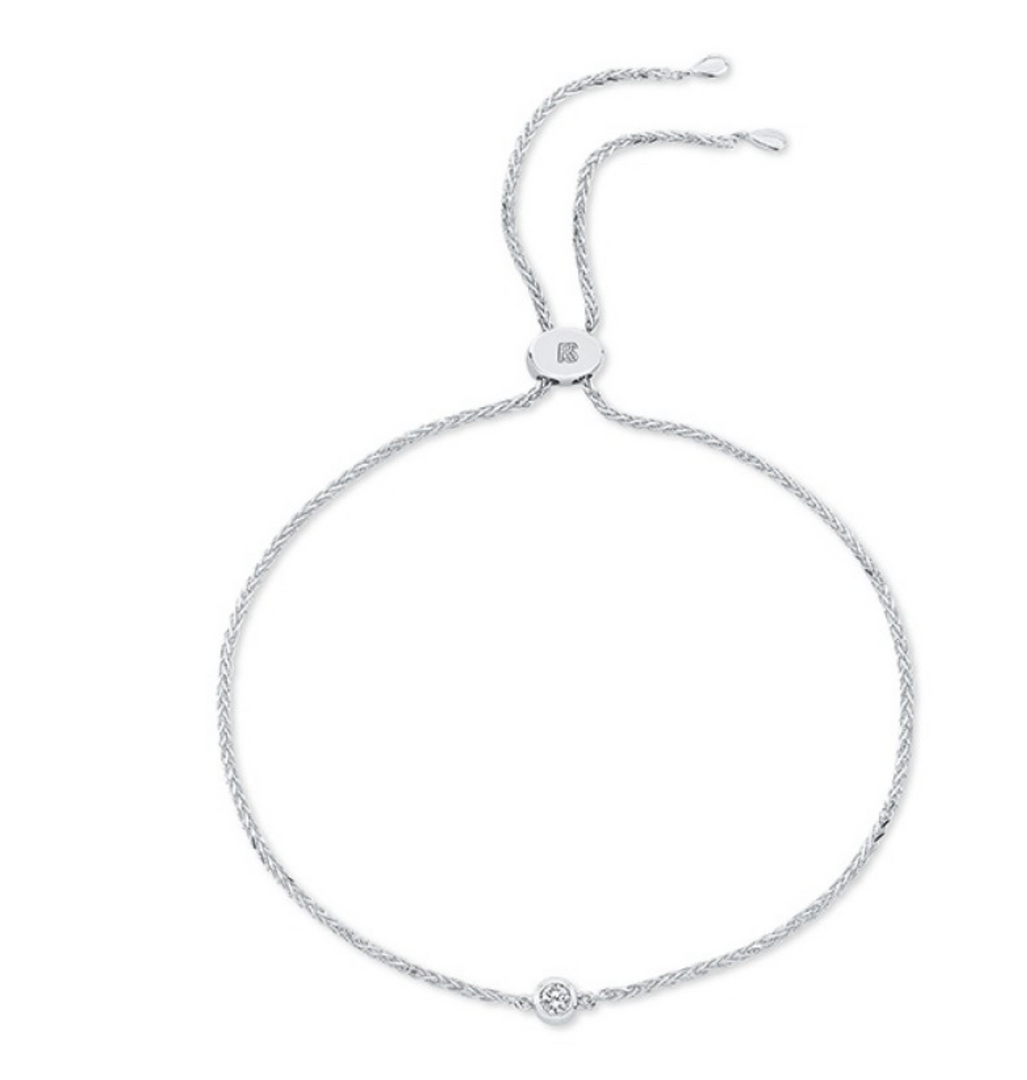Single Diamond Bolo Bracelet - Millo Jewelry