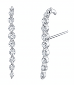 Load image into Gallery viewer, Medium Diamond Cascade Earring - Millo Jewelry

