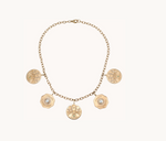 Load image into Gallery viewer, La Trouvaille 5 Coin Necklace - Millo Jewelry