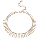 Load image into Gallery viewer, Triple Dot Dash Diamond Necklace - Millo Jewelry