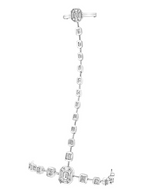 Load image into Gallery viewer, Emerald Cut Illusion Hand Chain - Millo Jewelry