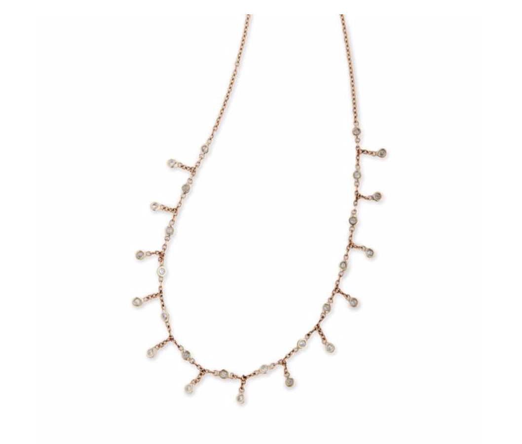 Diamond Shaker Necklace - Millo Jewelry