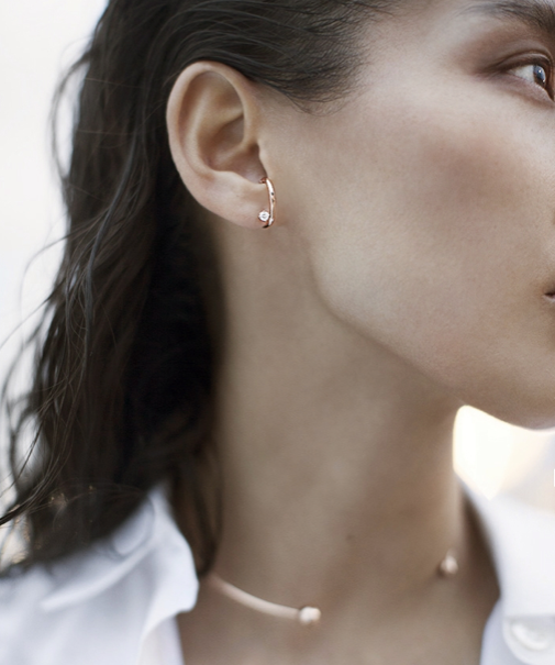 Pave Montaigne Earring - Millo Jewelry